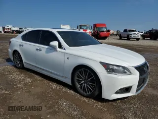 2017 Lexus LS with VIN JTHBL5EF6H5143395, listed as a Copart auction lot 79172684 with 33,494 mi miles and Salvage Title. Bid and sale history available at carsss.com. Image 4.