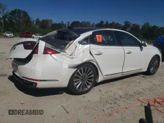 2017 Kia Cadenza Premium with VIN KNALC4J14H5068025, listed as a Copart auction lot 74619454 with 108,351 mi miles and Salvage Title. Bid and sale history available at carsss.com. Image 3.