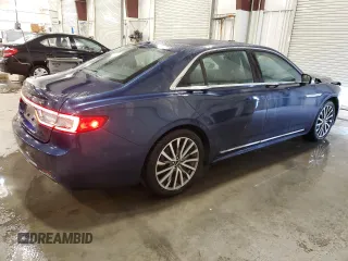 2017 Lincoln Continental Select with VIN 1LN6L9SK8H5616768, listed as a Copart auction lot 47573715 with 42,508 mi miles and Salvage Title. Bid and sale history available at DreamBid. Image 3.