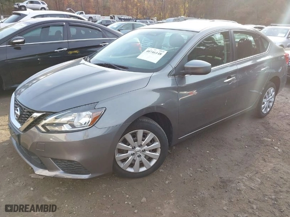 2019 Nissan Sentra S with VIN 3N1AB7AP4KY276406, listed as a IAAI auction lot 41956625 with 36,332 mi miles. Bid and sale history available at carsss.com. Image 2.