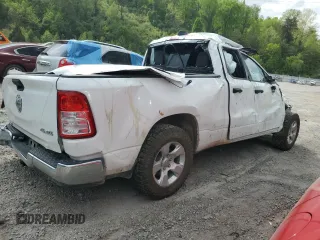 2023 Ram 1500 Tradesman with VIN 1C6RRFCG9PN512532, listed as a Copart auction lot 54695435 with Not provided miles and Salvage title. Bid and sale history available at DreamBid. Image 3.