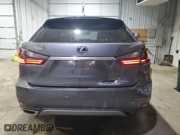2021 Lexus RX with VIN 2T2HZMDA0MC264670, listed as a Copart auction lot 46272395 with 38,174 mi miles and Salvage Title. Bid and sale history available at carsss.com. Image 6.
