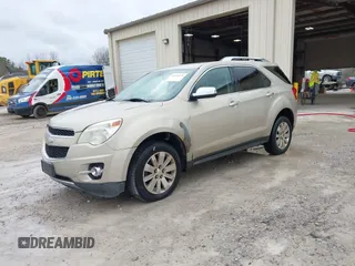 2010 Chevrolet Equinox LT w/2LT with VIN 2CNFLPEYXA6337563, listed as a IAAI auction lot 41490654 with 134,572 mi miles. Bid and sale history available at carsss.com. Image 2.