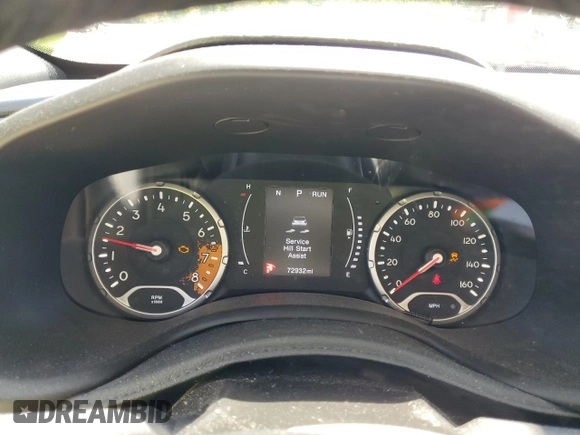 2018 Jeep Renegade Latitude z VIN ZACCJABB6JPJ09909, wystawiony jako Copart lot #54724035 z przebiegiem 72 932 mil mil oraz Szkoda całkowita • Salvage title. Historia ofert i sprzedaży dostępna na DreamBid. Obrazek 9.
