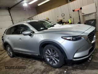 2023 Mazda CX-9 Carbon Edition with VIN JM3TCBDY0P0646754, listed as a Copart auction lot 42116965 with 34,519 mi miles and Clean Title. Bid and sale history available at carsss.com. Image 4.