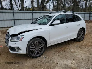 2016 Audi SQ5 Premium Plus with VIN WA1CCAFP0GA083894, listed as a Copart auction lot 50152095 with 72,560 mi miles and Salvage Title. Bid and sale history available at carsss.com. Image 1.