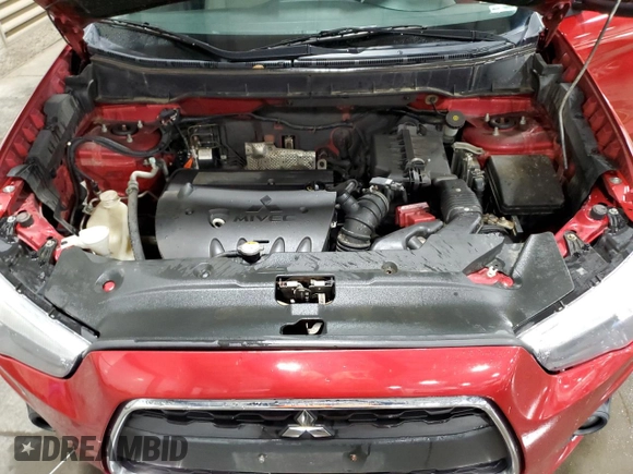 2013 Mitsubishi Outlander Sport LE with VIN 4A4AR5AU0DE017066, listed as a Copart auction lot 52546365 with 221,093 mi miles and Salvage Title. Bid and sale history available at carsss.com. Image 13.