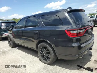 2015 Dodge Durango R/T with VIN 1C4SDHCT3FC907348, listed as a Copart auction lot 59880905 with 141,162 mi miles and Salvage title. Bid and sale history available at DreamBid. Image 2.