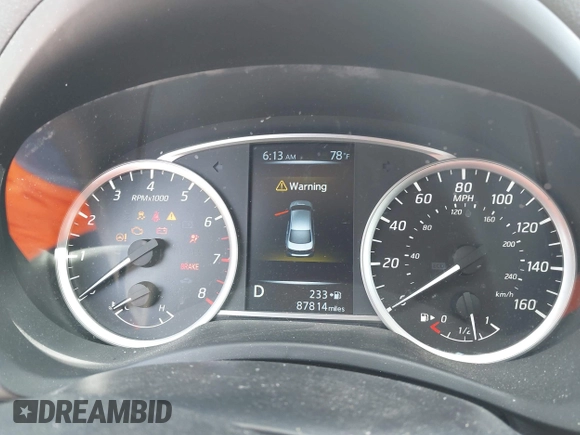2017 Nissan Sentra SV with VIN 3N1AB7APXHY338187, listed as a IAAI auction lot 42091823 with 87,814 mi miles and . Bid and sale history available at DreamBid. Image 7.