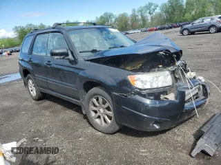 2007 Subaru Forester X with VIN JF1SG65627H725217, listed as a Copart auction lot 55703225 with Not provided miles and Salvage title. Bid and sale history available at DreamBid. Image 4.