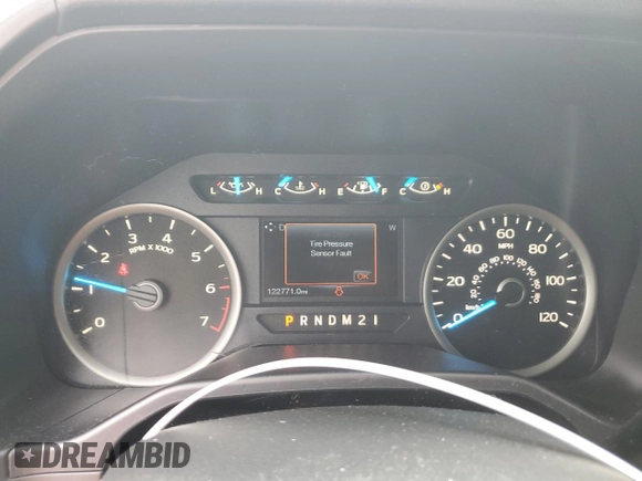 2015 Ford F-150 XLT with VIN 1FTEW1EFXFFB81265, listed as a Copart auction lot 51841715 with 122,771 mi miles and Salvage Title. Bid and sale history available at carsss.com. Image 9.