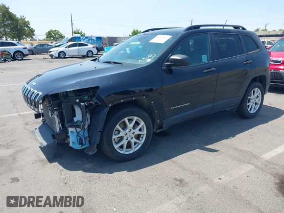 2017 Jeep Cherokee Sport с VIN 1C4PJLAB4HW661391, выставлен на аукционе IAAI как лот 42552803 с пробегом 45 341 миль миль и . История ставок и продаж доступна на DreamBid. Изображение 18.
