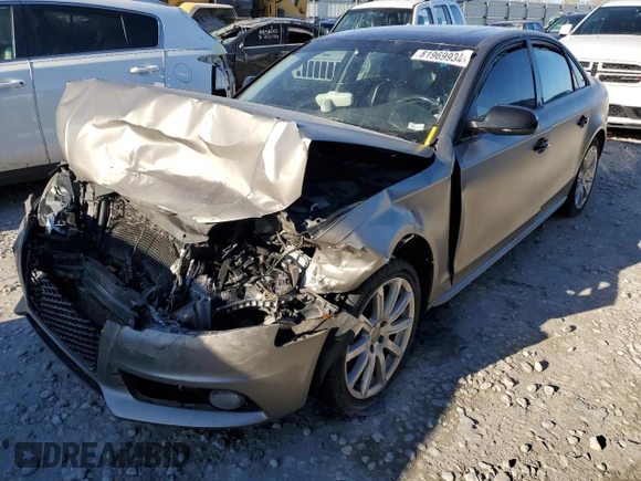 2012 Audi A4 2.0T Premium Plus with VIN WAUFFAFL6CN000654, listed as a Copart auction lot 81969934 with 139,247 mi miles and Salvage Title. Bid and sale history available at carsss.com. Image 1.