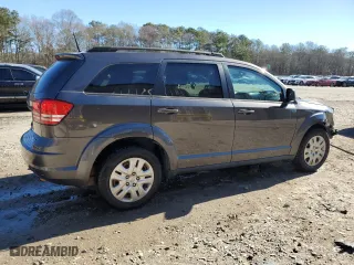 2019 Dodge Journey SE Value Pkg with VIN 3C4PDCAB7KT747038, listed as a Copart auction lot 87844425 with 118,019 mi miles and Salvage Title. Bid and sale history available at carsss.com. Image 3.