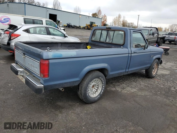 1988 Ford Ranger with VIN 1FTCR10T3JUC62284, listed as a Copart auction lot 82195934 with 39,766 mi miles and Clean Title. Bid and sale history available at DreamBid. Image 3.