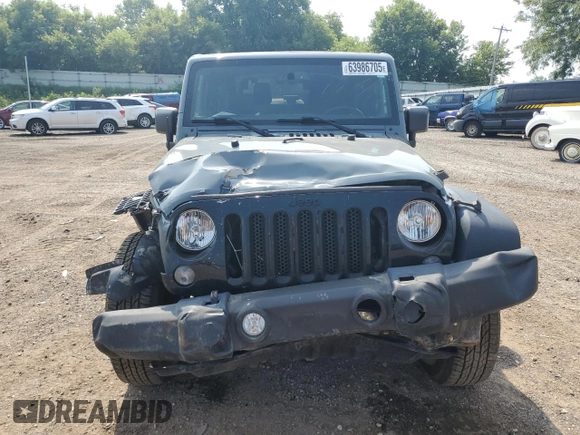 2015 Jeep Wrangler Willys Wheeler z VIN 1C4AJWAG2FL647913, wystawiony jako Copart lot #63986705 z przebiegiem 111 426 mil mil oraz Czysty tytuł • Clean title. Historia ofert i sprzedaży dostępna na DreamBid. Obrazek 5.