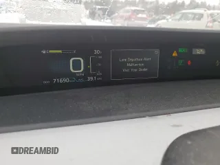 2019 Toyota Prius L Eco with VIN JTDKARFU5K3092583, listed as a Copart auction lot 46507135 with 71,690 mi miles and Salvage Title. Bid and sale history available at carsss.com. Image 9.