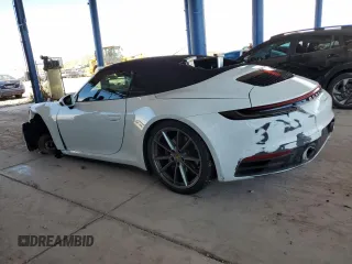 2021 Porsche 911 Carrera S with VIN WP0CB2A92MS248261, listed as a Copart auction lot 69262284 with 23,369 mi miles and Salvage Title. Bid and sale history available at carsss.com. Image 2.