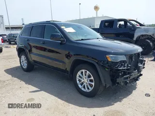 2021 Jeep Grand Cherokee Laredo X with VIN 1C4RJEAG3MC719289, listed as a IAAI auction lot 42249126 with 47,017 mi miles and . Bid and sale history available at DreamBid. Image 1.