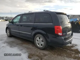 2017 Dodge Grand Caravan Crew Plus with VIN 2C4RDGDG9HR675147, listed as a Copart auction lot 41707575 with 142,644 mi miles and Salvage Title. Bid and sale history available at DreamBid. Image 2.