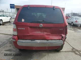 2009 Mercury Mariner with VIN 4M2CU91749KJ16038, listed as a Copart auction lot 46408835 with 138,758 mi miles and Salvage Title. Bid and sale history available at carsss.com. Image 6.