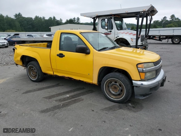 2007 Chevrolet Colorado Work Truck with VIN 1GCCS149778196388, listed as a Copart auction lot 67078374 with 192,383 mi miles and Salvage Title. Bid and sale history available at carsss.com. Image 4.