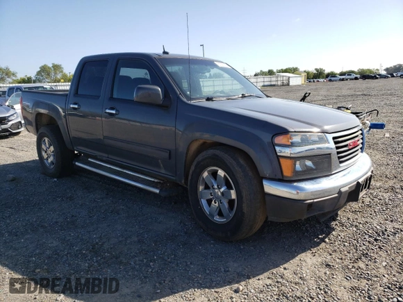 2012 GMC Canyon SLE1 with VIN 1GTH6MFEXC8131115, listed as a Copart auction lot 51373225 with 150,767 mi miles and Clean Title. Bid and sale history available at carsss.com. Image 4.
