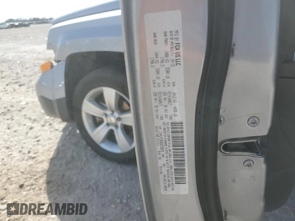 2016 Jeep Patriot Latitude with VIN 1C4NJPFB9GD576872, listed as a Copart auction lot 48192285 with 132,894 mi miles and Salvage title. Bid and sale history available at DreamBid. Image 16.