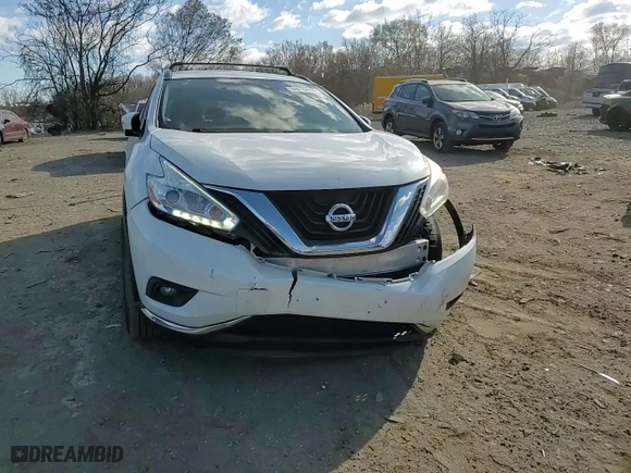 2017 Nissan Murano SV with VIN 5N1AZ2MG6HN125060, listed as a Copart auction lot 84016414 with 132,136 mi miles and Salvage Title. Bid and sale history available at carsss.com. Image 12.