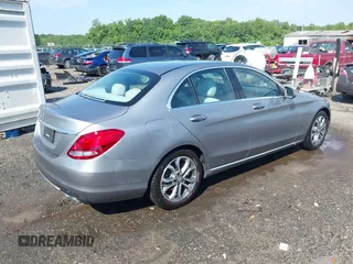 2016 Mercedes-Benz C 300 with VIN 55SWF4JB7GU162041, listed as a IAAI auction lot 42615333 with 39,714 mi miles and . Bid and sale history available at DreamBid. Image 4.