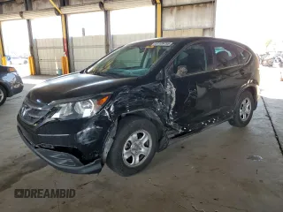 2014 Honda CR-V LX with VIN 2HKRM3H37EH560524, listed as a Copart auction lot 51109755 with 117,151 mi miles and Salvage Title. Bid and sale history available at carsss.com. Image 1.