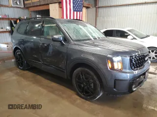 2024 Kia Telluride SX Prestige X-Line with VIN 5XYP5DGC2RG522580, listed as a Copart auction lot 54481275 with 14,066 mi miles and Salvage title. Bid and sale history available at DreamBid. Image 4.