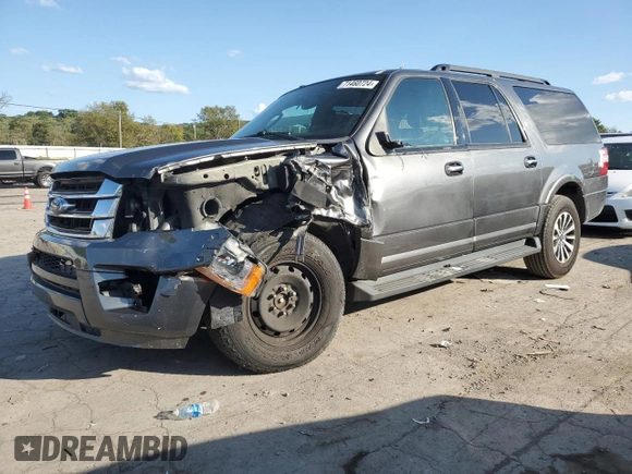 2015 Ford Expedition EL XLT with VIN 1FMJK1JT5FEF29044, listed as a Copart auction lot 71460724 with 297,520 mi miles and Salvage Title. Bid and sale history available at carsss.com. Image 1.