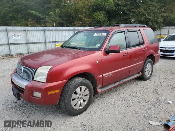 2007 Mercury Mountaineer z VIN 4M2EU47E47UJ07486, wystawiony jako Copart lot #77882814 z przebiegiem 228 067 mil mil oraz Szkoda całkowita • Salvage title. Historia ofert i sprzedaży dostępna na DreamBid. Obrazek 1.