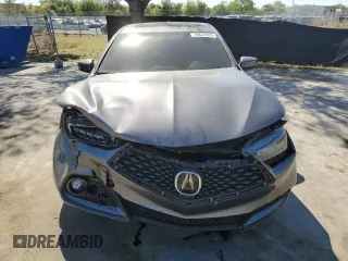 2019 Acura TLX w/A-Spec Pkg with VIN 19UUB3F61KA002234, listed as a Copart auction lot 48674985 with 75,524 mi miles and Non Repairable. Bid and sale history available at carsss.com. Image 5.