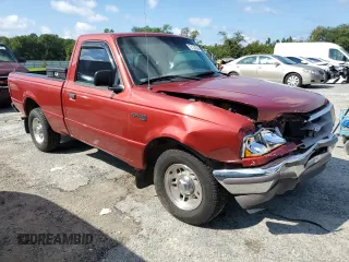 1997 Ford Ranger XLT with VIN 1FTCR10X0VUD13894, listed as a Copart auction lot 72153354 with 178,752 mi miles and Salvage Title. Bid and sale history available at carsss.com. Image 4.
