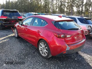 2015 Mazda 3 S Grand Touring with VIN JM1BM1M34F1224608, listed as a IAAI auction lot 41744848 with 154,695 mi miles and . Bid and sale history available at DreamBid. Image 3.