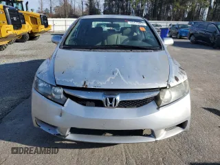 2010 Honda Civic LX with VIN 2HGFA1F57AH327476, listed as a Copart auction lot 45473805 with 202,052 mi miles and Salvage Title. Bid and sale history available at DreamBid. Image 5.