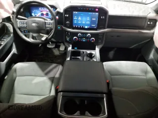 2024 Ford F-150 XLT with VIN 1FTEW3LPXRKE09347, listed as a Copart auction lot 42101375 with 2,301 mi miles and Salvage Title. Bid and sale history available at carsss.com. Image 8.