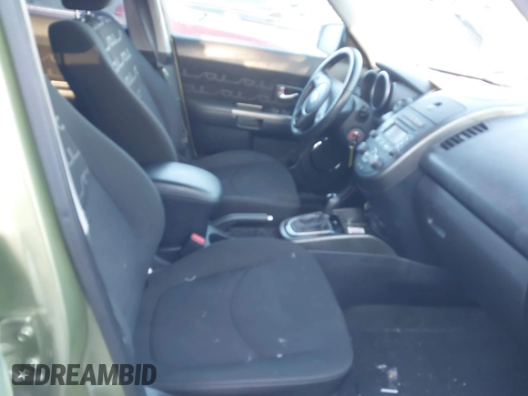 2012 Kia Soul + with VIN KNDJT2A60C7435431, listed as a IAAI auction lot 41825391 with 91,692 mi miles. Bid and sale history available at carsss.com. Image 5.