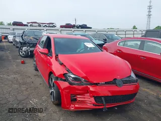 2017 Volkswagen GTI S с VIN 3VW4T7AU1HM076156, выставлен на аукционе IAAI как лот 42216232 с пробегом 40 388 миль миль и . История ставок и продаж доступна на DreamBid. Изображение 1.