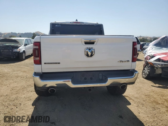 2020 Ram 1500 Big Horn with VIN 1C6SRFFT6LN154195, listed as a Copart auction lot 58764465 with 75,258 mi miles and Salvage title. Bid and sale history available at DreamBid. Image 6.