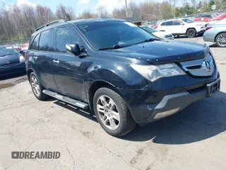 2009 Acura MDX Tech Pkg with VIN 2HNYD28619H526894, listed as a IAAI auction lot 42104576 with 199,384 mi miles. Bid and sale history available at carsss.com. Image 1.