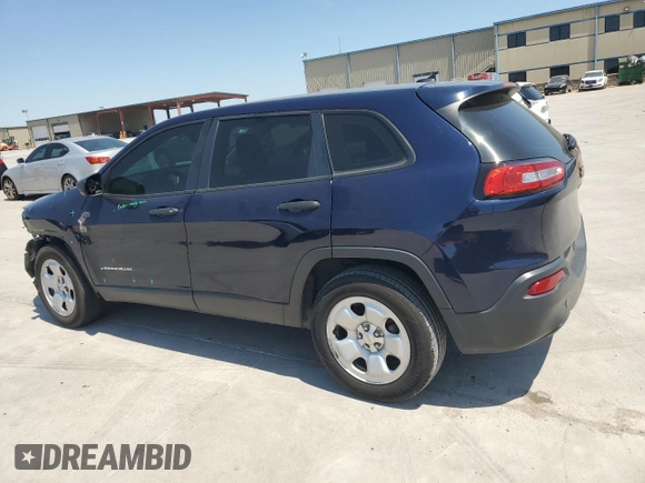 2016 Jeep Cherokee Altitude with VIN 1C4PJLAB2GW116661, listed as a Copart auction lot 53243165 with 94,708 mi miles and Salvage title. Bid and sale history available at DreamBid. Image 2.
