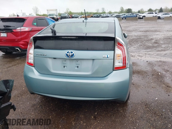2013 Toyota Prius One with VIN JTDKN3DU4D5612512, listed as a IAAI auction lot 42184227 with 277,597 mi miles and . Bid and sale history available at DreamBid. Image 16.