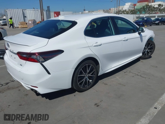 2023 Toyota Camry SE with VIN 4T1G11AK9PU751579, listed as a IAAI auction lot 42014251 with 35,748 mi miles. Bid and sale history available at carsss.com. Image 4.