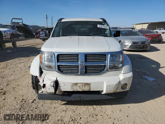 2007 Dodge Nitro SLT with VIN 1D8GT58K87W724066, listed as a Copart auction lot 84643584 with 187,364 mi miles and Salvage Title. Bid and sale history available at DreamBid. Image 5.