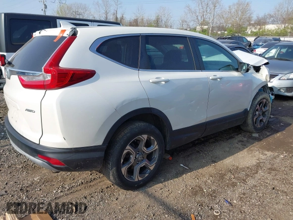 2018 Honda CR-V EX with VIN 5J6RW2H54JL029755, listed as a IAAI auction lot 42049052 with 94,458 mi miles. Bid and sale history available at carsss.com. Image 4.