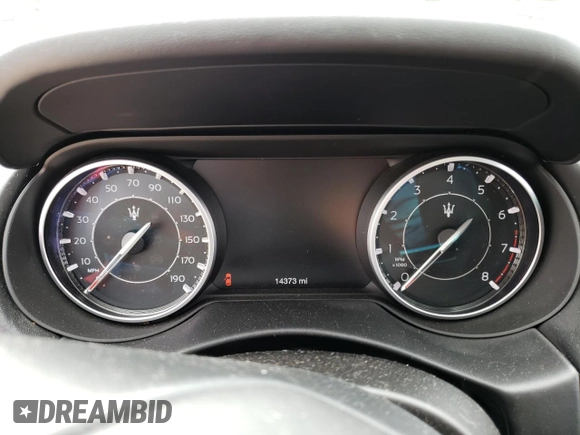 2021 Maserati Levante GranSport with VIN ZN661XUS7MX372264, listed as a Copart auction lot 58871783 with 14,373 mi miles. Bid and sale history available at carsss.com. Image 9.