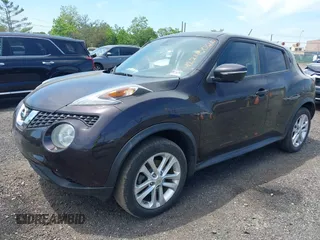 2015 Nissan Juke SV with VIN JN8AF5MVXFT550503, listed as a IAAI auction lot 42245020 with 112,957 mi miles and . Bid and sale history available at DreamBid. Image 2.